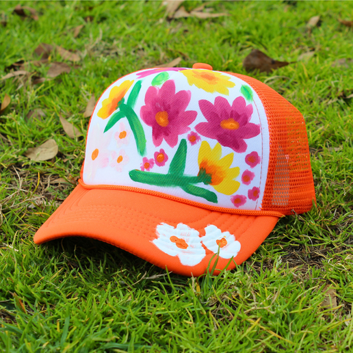 Sunset Blooms Cap